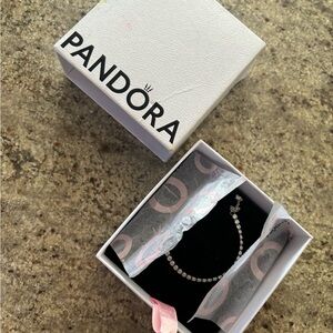 Pandora diamond tennis bracelet